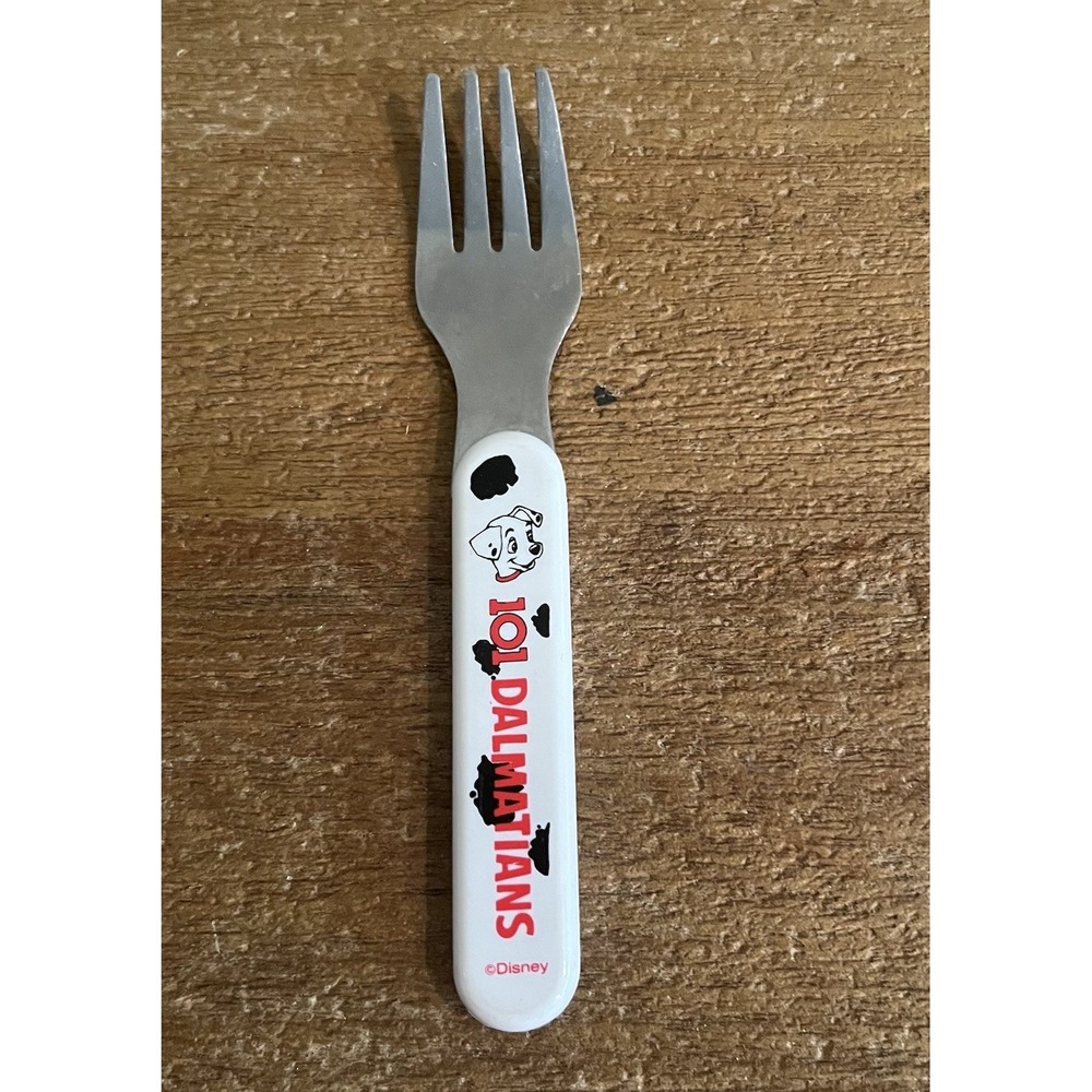 Disney Mickey Mouse 101 Dalmatians Child Kids Flatware Fork Spoon 2 Pc Set - Picture 3 of 13